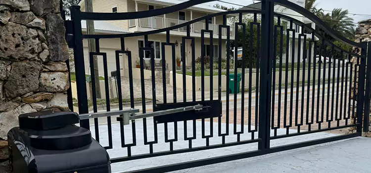 Swing Gate Opener with Keypad Cinco Ranch